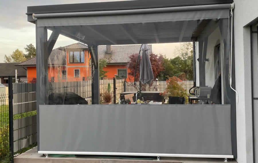 Rolo mehanizam za prozirne cerade