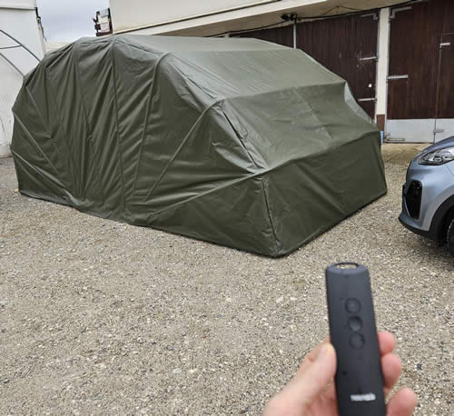 zložljiva garaža, montažna garaža, garaža za avto