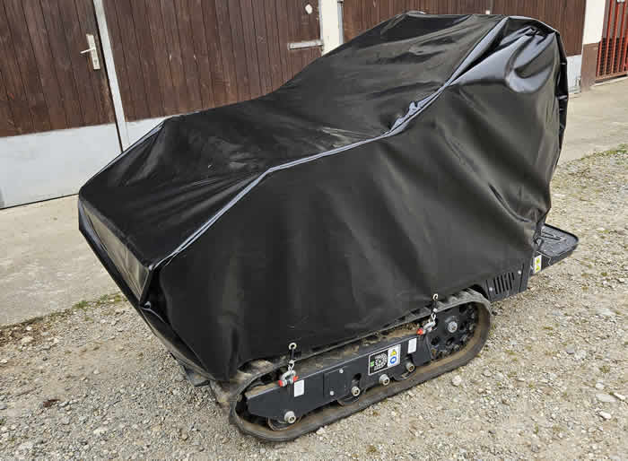 zaščitno pokrivalo za dumper prekucnik