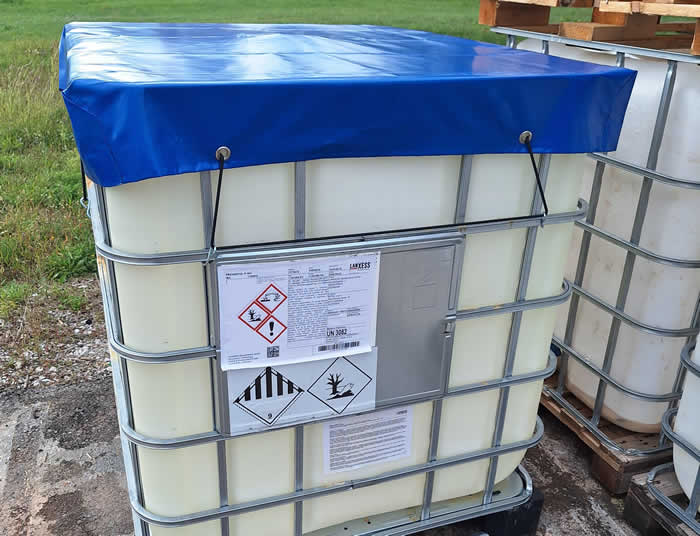 zaščitno pokrivalo za IBC cisterno