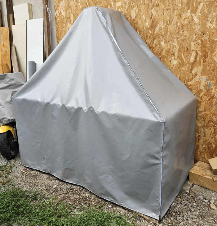 zaščitno pokrivalo, prevleka za vrtni kamin